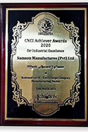 Achiever Merit Award Winner At National Level Extra Large Category  (Manufacturing Sector)