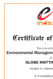 ISO-14001:2008 Globe Knitting