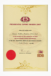 Presidential Export Awards - 2007