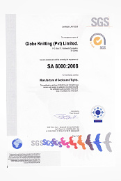 SA 8000-2008 Globe Knitting