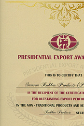 Presidential Export Awards - 2007